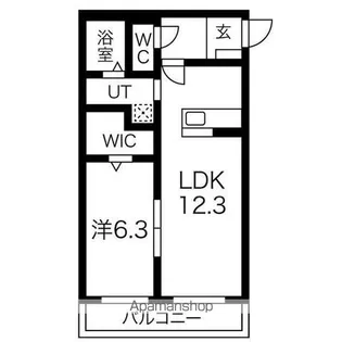 ひだまりマンション【5階】の間取り