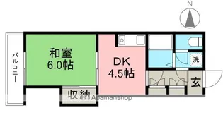 アーバンハイツ上町【3階】の間取り
