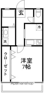 ビオレット【1階】の間取り