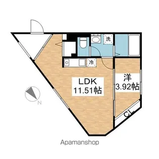 吹上ラファイエット【1階】の間取り