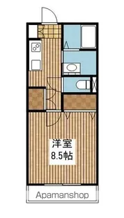 ボヌール文京【2階】の間取り