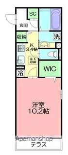 オーキッド・HILL【1階】の間取り