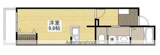 BIOTOP広瀬【3階】の間取り