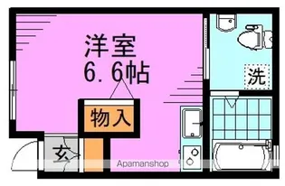 東京都杉並区梅里1丁目【アパート】の間取り