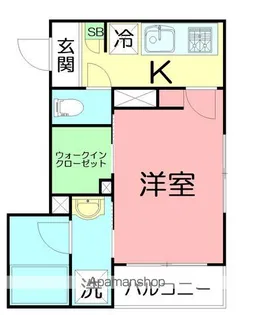 ララ・メゾン【3階】の間取り