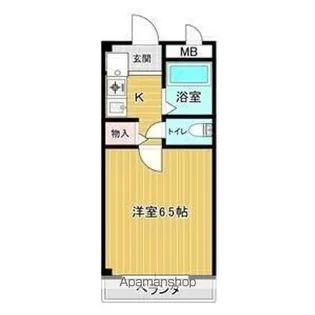 ラポール川本【3階】の間取り