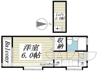トライムパレス【2階】の間取り
