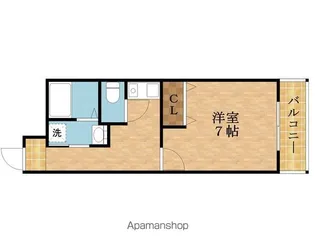 IF都島【6階】の間取り