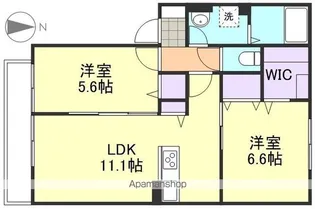 プリムローズ【2階】の間取り