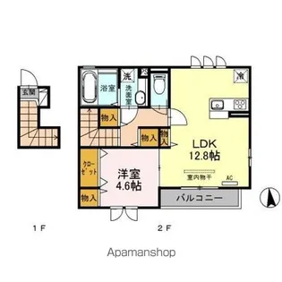 PREMILE【2階】の間取り