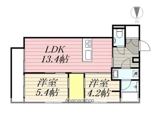FEE DES NEIGES【2階】の間取り