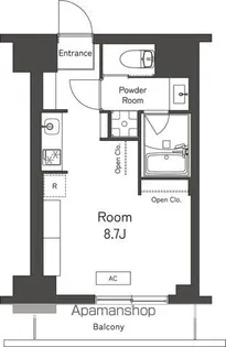 BELLEVIAGE SHINJUKU【1階】の間取り