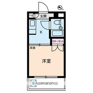 ハイタウン横浜東【406号室】の間取り