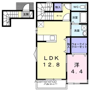シエラ【2階】の間取り