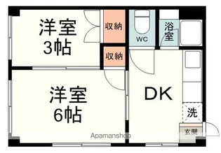 青木ビル【301号室】の間取り