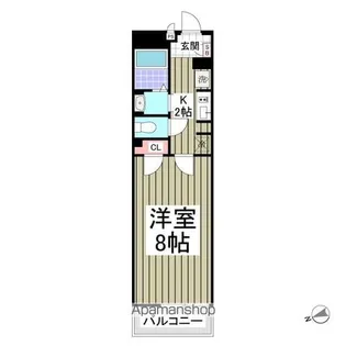 AVENIRミライ【3階】の間取り