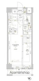 東京都中野区大和町4丁目【マンション】の間取り