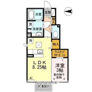 カレンデュラ【1階】の間取り