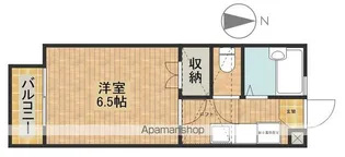 ビバリーハウス萩丘A【202号室】の間取り