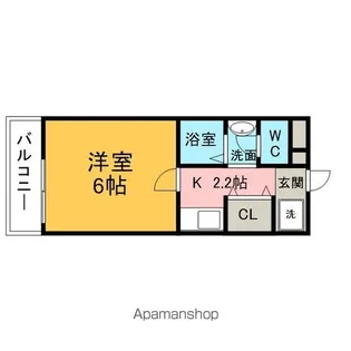 ライブリー共和【2階】の間取り