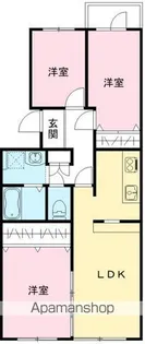 第六サンハイツ大森【403号室号室】の間取り