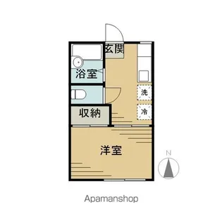 コーポスエヒロ【201号室】の間取り