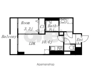 セイワパレス丸の内駅前【903号室】の間取り