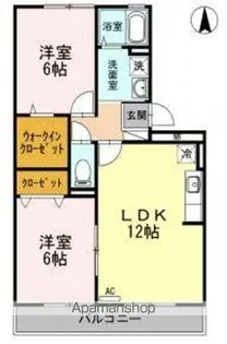 ビッグベアハイツⅡ【2階】の間取り