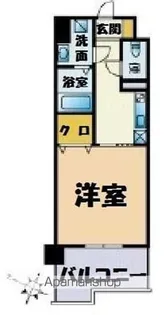 CAVANA天神【9階】の間取り