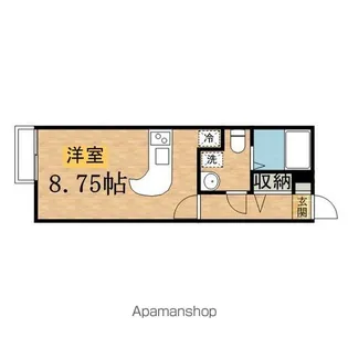 東京都日野市万願寺4丁目【アパート】の間取り