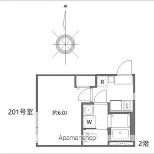 ハーモニーテラス上篠崎Ⅱ【2階】の間取り