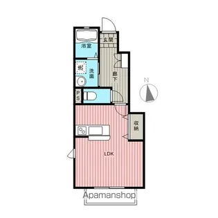 メディウス・K【105号室】の間取り