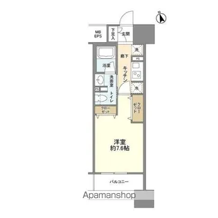 フレールコート東別院【3階】の間取り