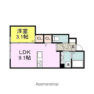 J’s stageⅡ【1階】の間取り