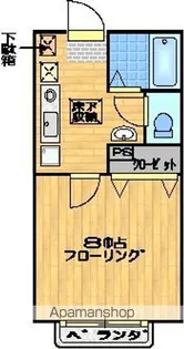 岩瀬ハイツ【102号室】の間取り