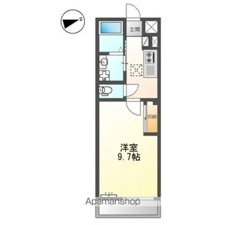 シーサイドレジデンスNK【1階】の間取り