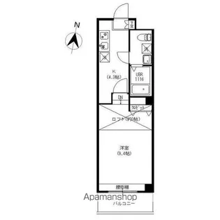 レクエルド・F【1階】の間取り