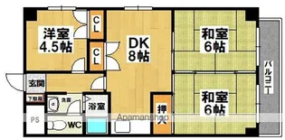 コーポエクセルⅠ【2階】の間取り