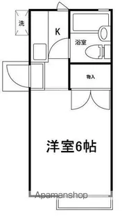 ハイツBS【1階】の間取り