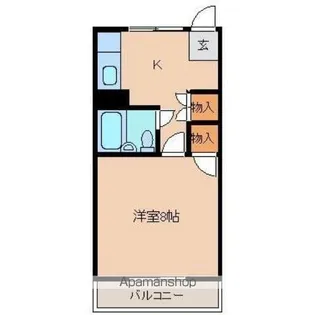 太田町マンション【1階】の間取り