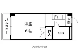 ジュネス21【302号室】の間取り