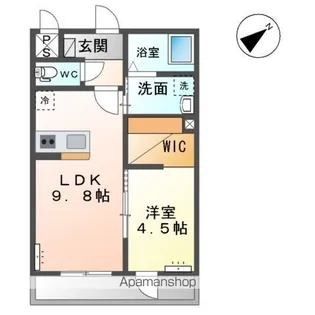 仮)土浦市乙戸南アパート【2階】の間取り