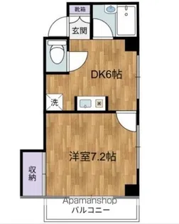 エクセル毛利【1階】の間取り