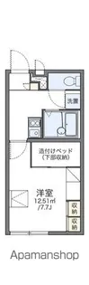 レオパレスエスペランス【210号室】の間取り