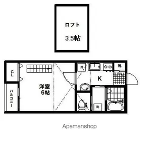 RACHEL【2階】の間取り