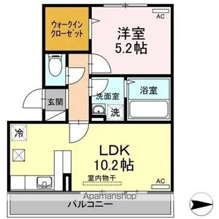 桜サライ【1階】の間取り