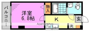 ペアパレス新高円寺【1階】の間取り