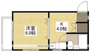 ヴィラ瀬川【3階】の間取り