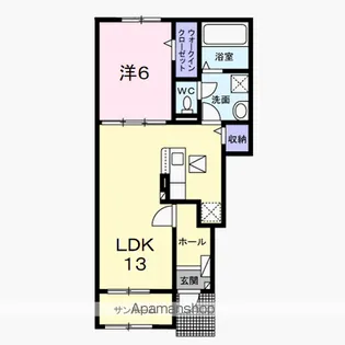 ラフレーズ Ⅰ【1階】の間取り