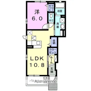 ネオ レジデンスⅡ【1階】の間取り